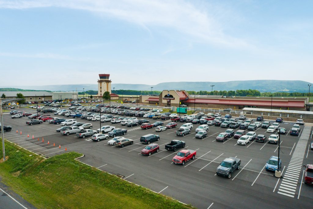 University Park Airport Crosswinds Parking Lot Keller Engineers
